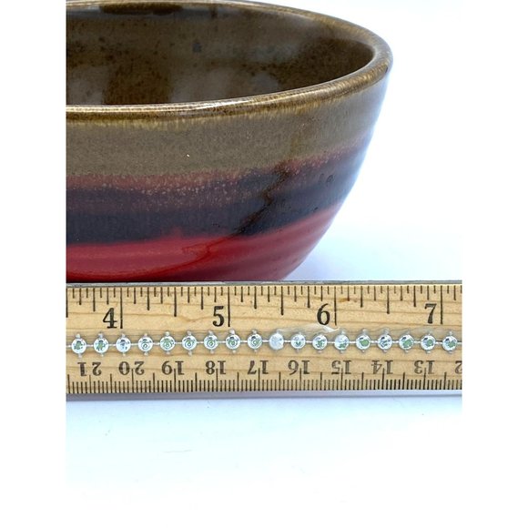 Hand Made Studio Pottery Unique Crafted 3 Toned Coffee Mug/or Bowl - Picture 6 of 8